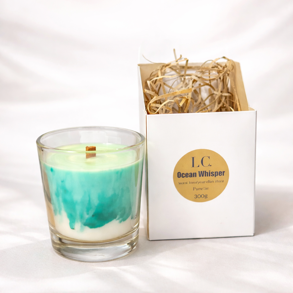 Ocean Whisper 300g - Coconut with wooden wick