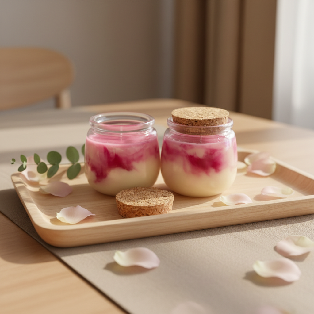 Blush & Bloom 200g - Strawberry and Cream - Soy Wax