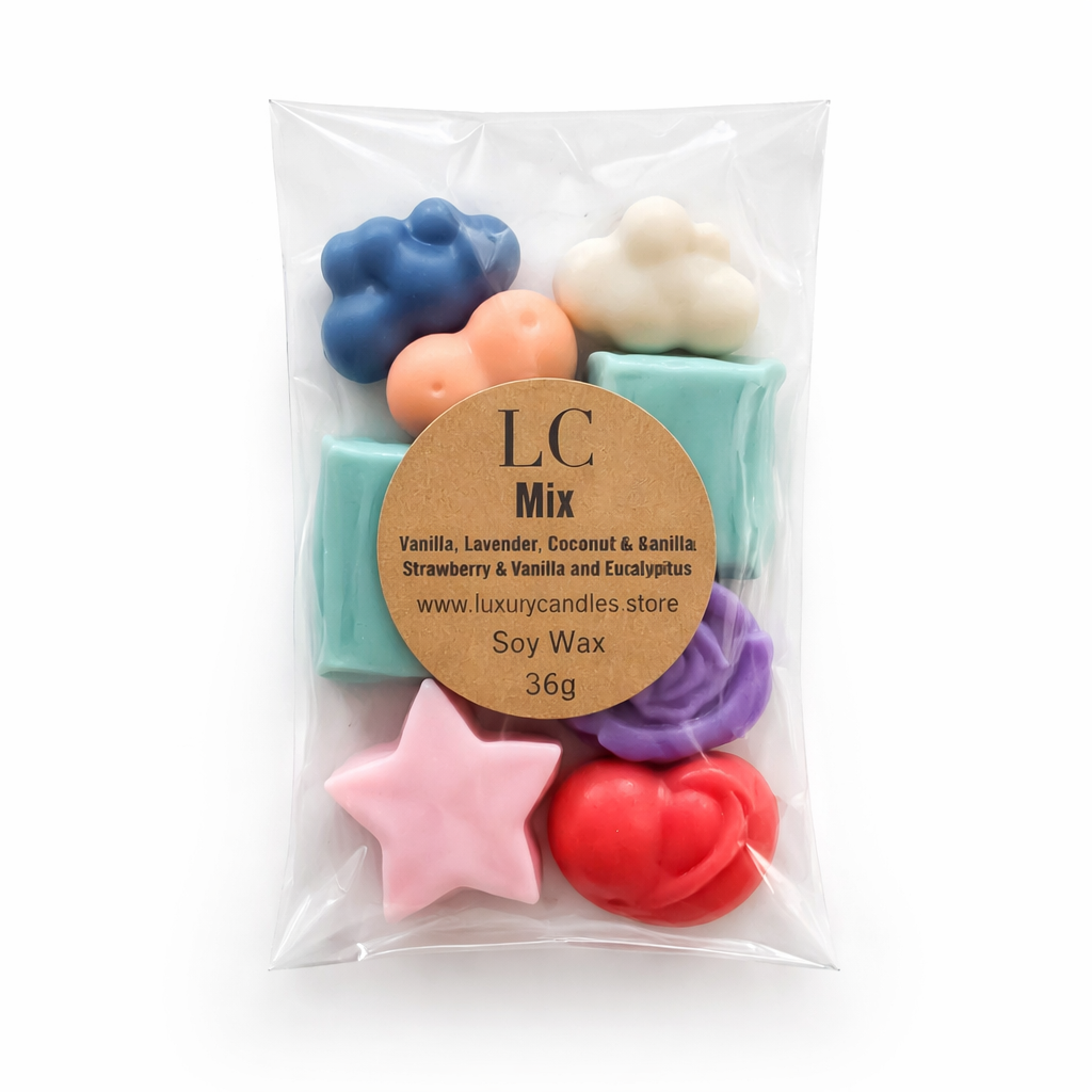 Mixed Aromas Wax Melt Pack – 36g  All Fragrances Included  Handmade Vegan Kerasoy