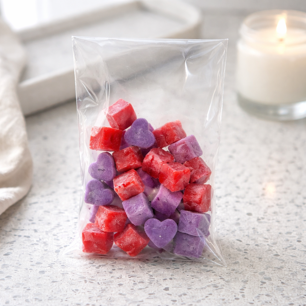 Mini Hearts Trio Wax Melts – 23g  Mixed Fragrances  Handmade Vegan Kerasoy