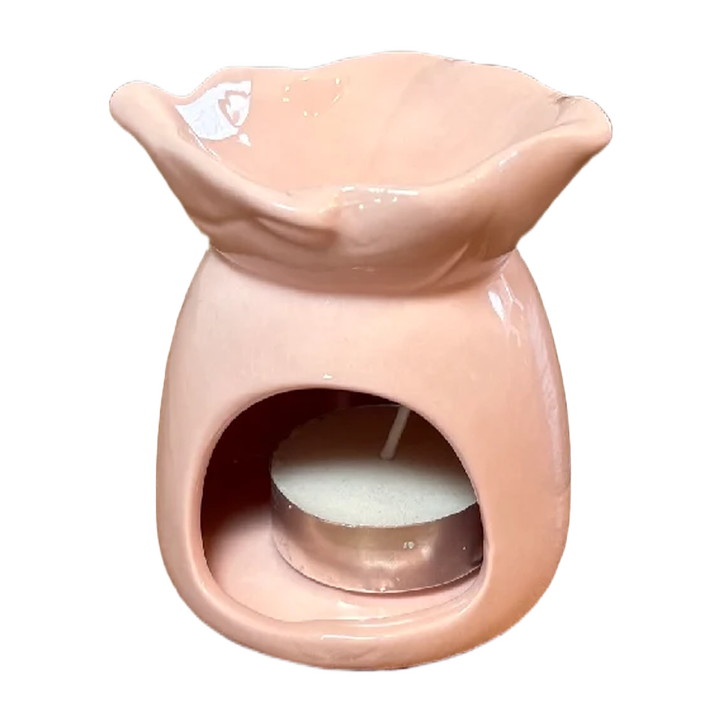Flower-Shaped Top Burner — Porcelain (Pink)
