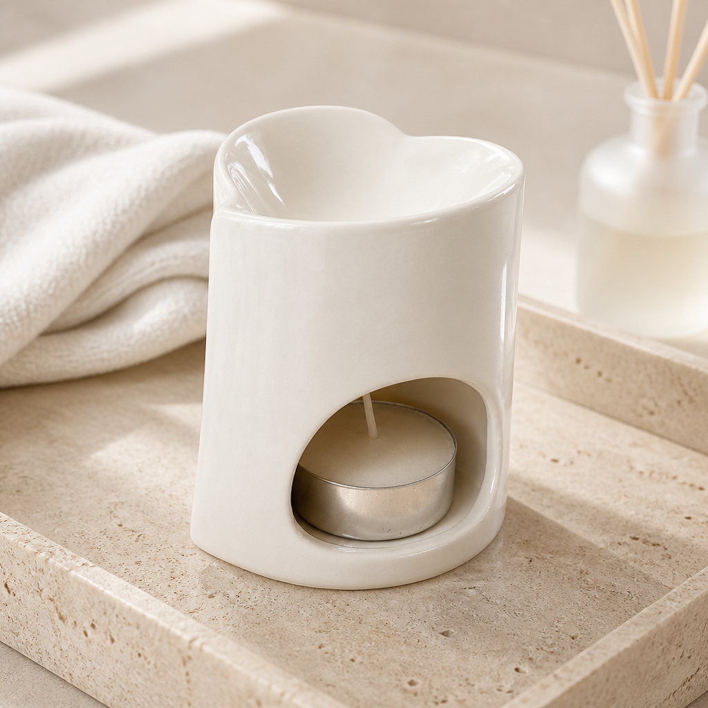 Classic Smooth Burner — Porcelain (White)